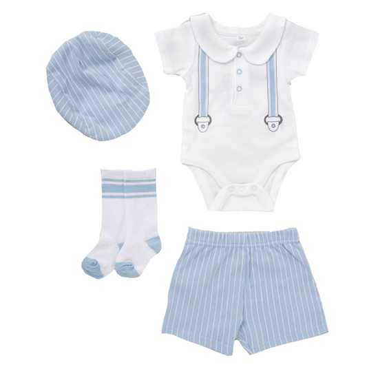 Baby Boys 4 Piece Outfit