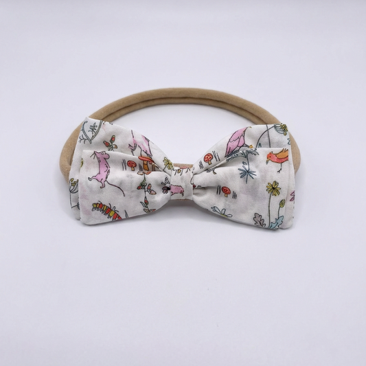 Liberty Theo - Pink Large Bow Headband