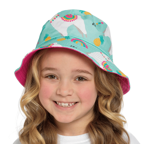 Llama Print Reversible Bucket Hat