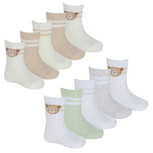 Baby Boys Bear Sports Socks