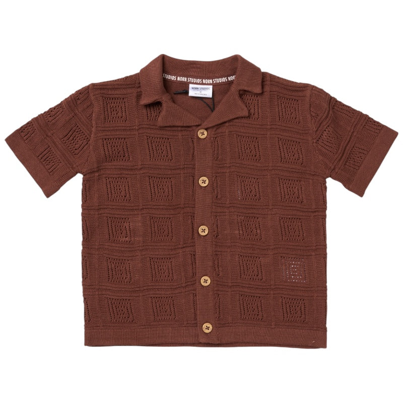 Boys Knit Shorts & Shirt Outfit