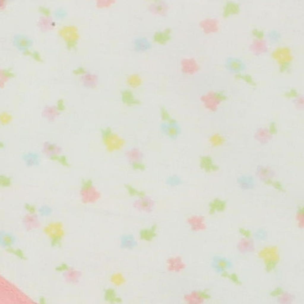 Baby Girls Muslin Top, Trousers, Bib & Gift Bag