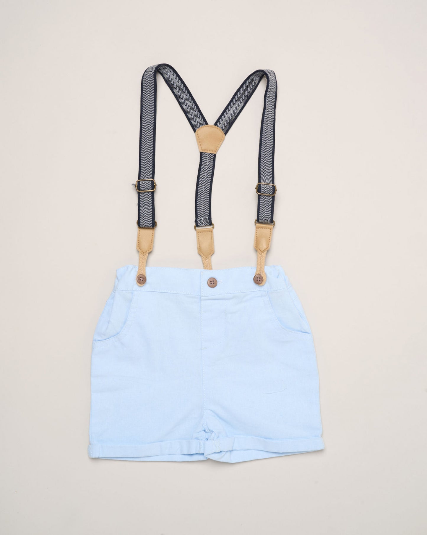 Baby Boys Bow Tie & Braces Outfit