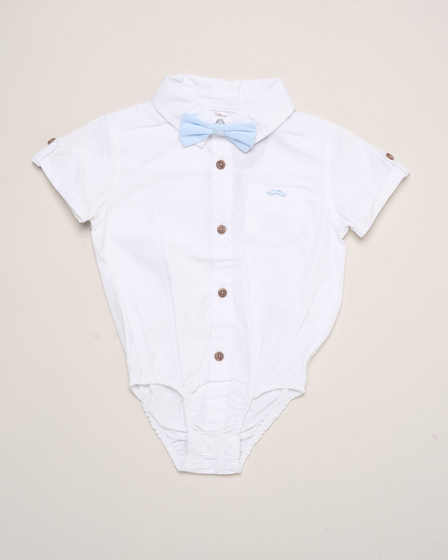 Baby Boys Bow Tie & Braces Outfit
