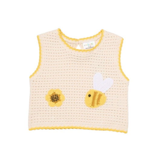 Girls Knitted Bee Outfit