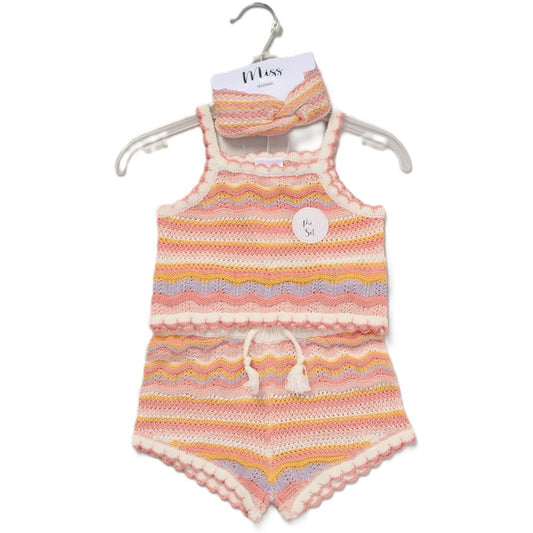 Girls Knit Outfit & Headband