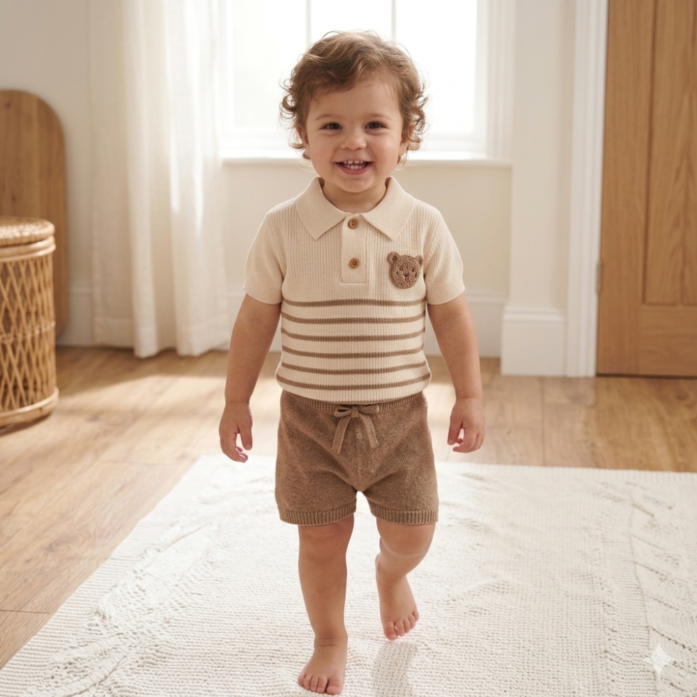 Boys Knit Outfit