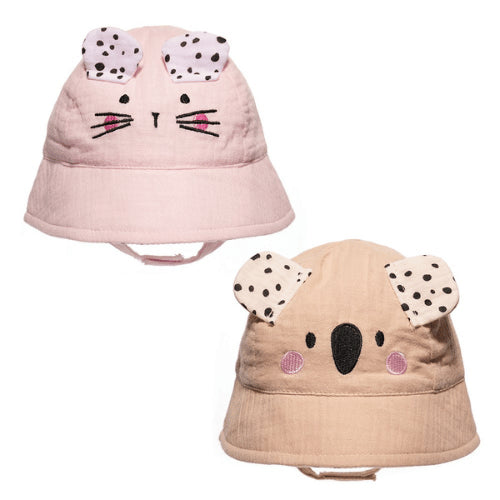 Baby Bucket Hat with Chin Strap
