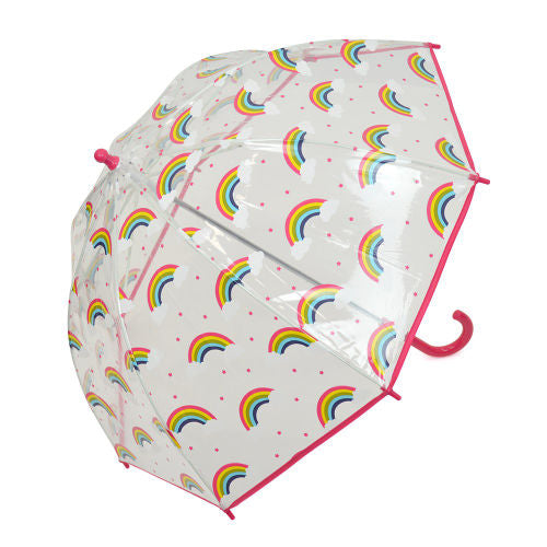 Rainbow Print Dome Umbrella
