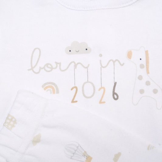 Baby Giraffe Born in 2026 Gift Set