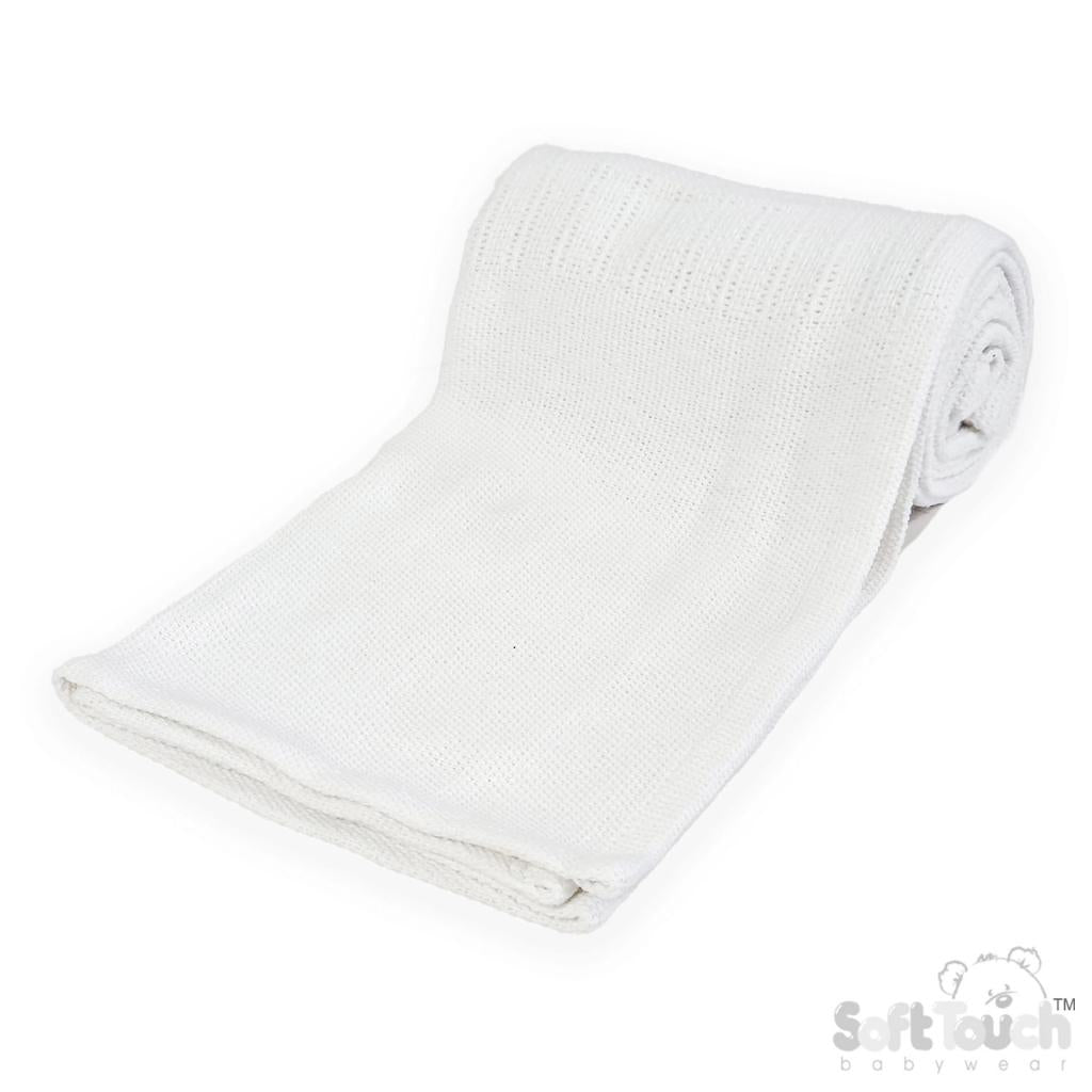Deluxe Cellular Pram Blanket