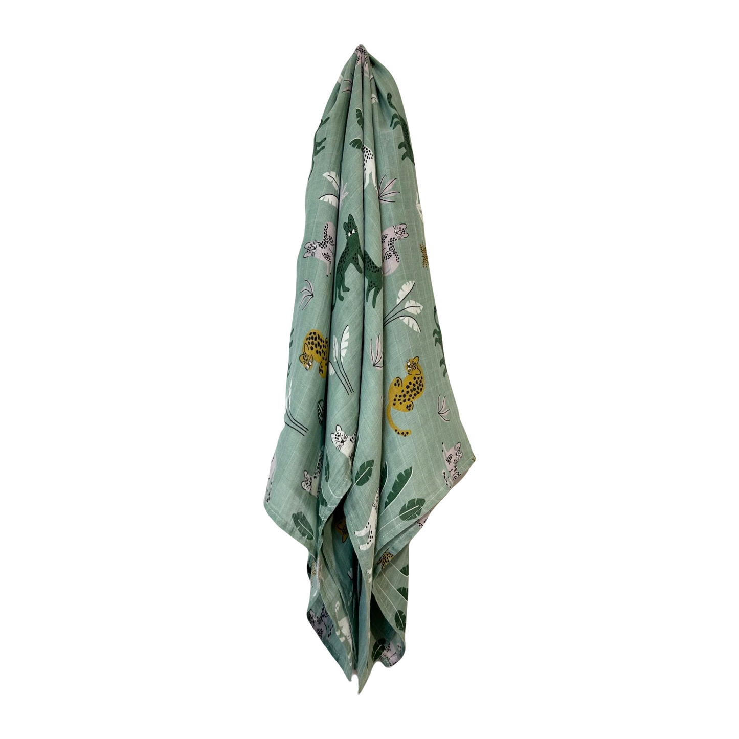 Jungle Muslin Swaddle Blanket