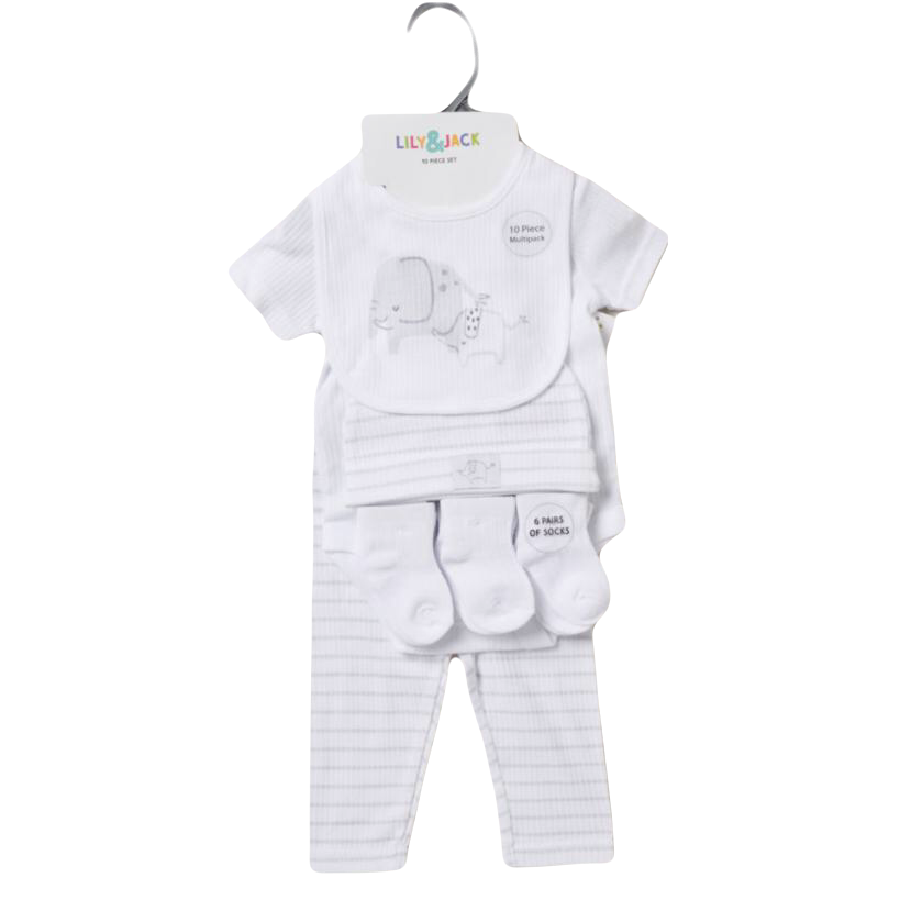 Baby 10 Piece Gift Set