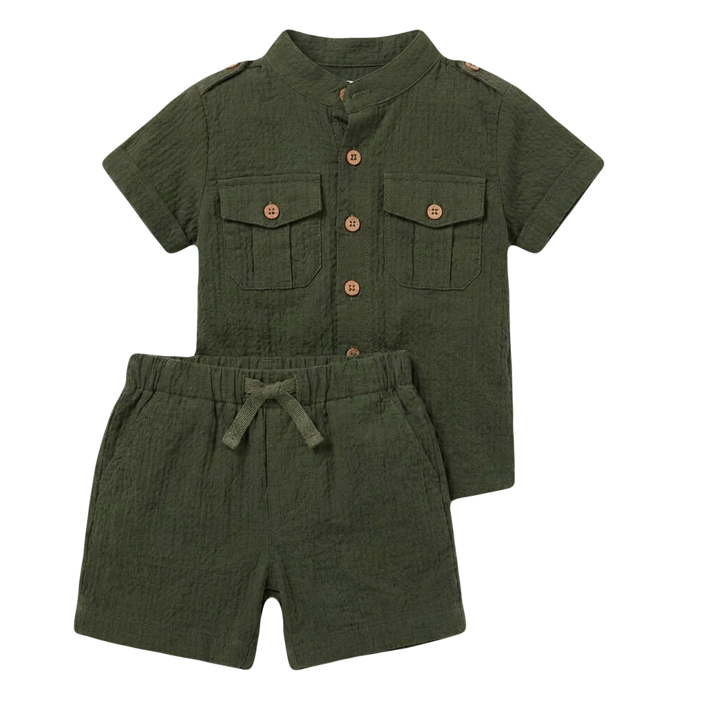 Baby Boys Shorts & Shirt Outfit