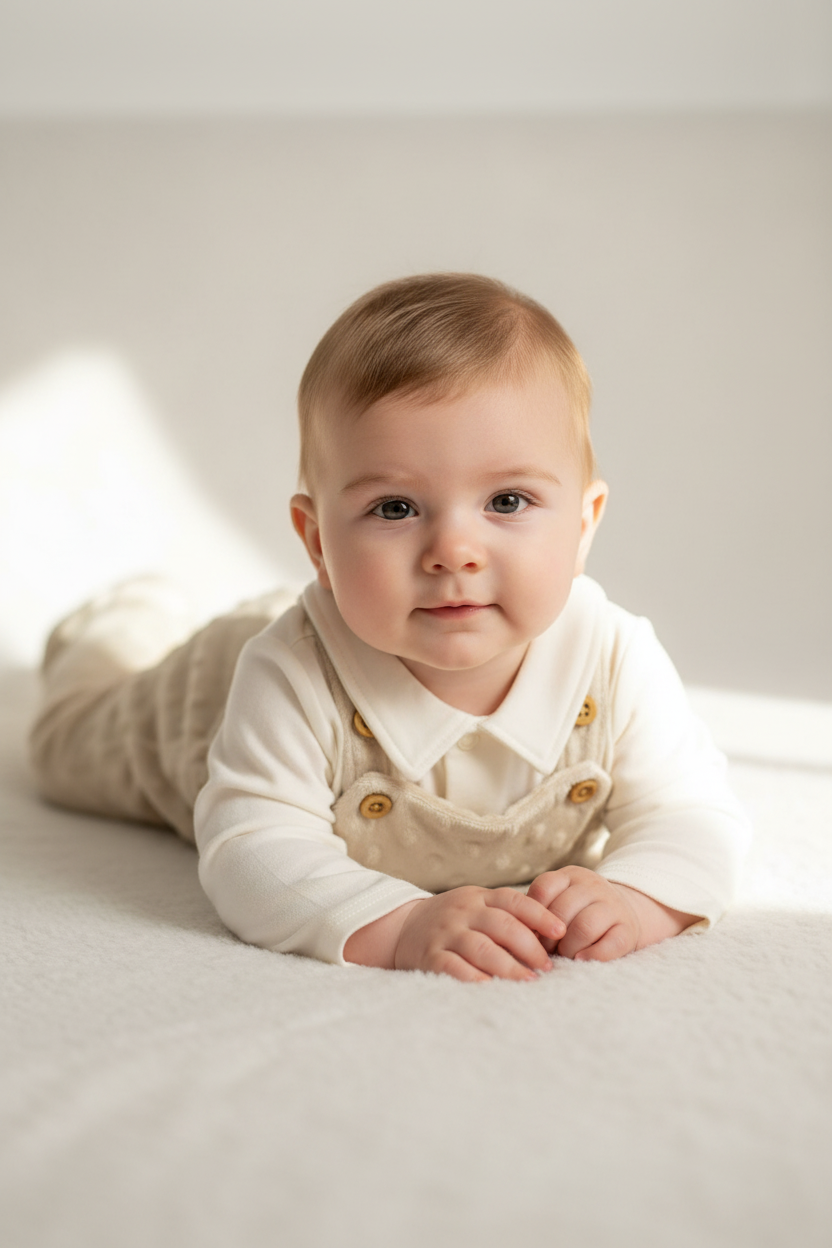 Baby Bubble Dungaree Outfit