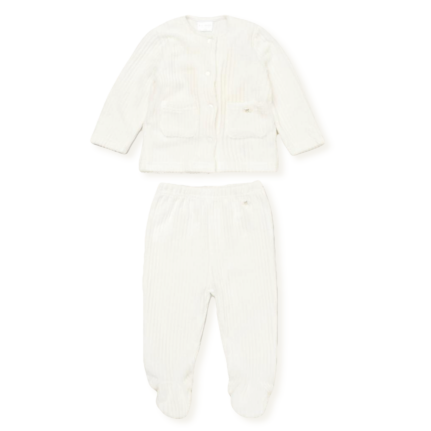 Baby Ribbed Velour Outfit