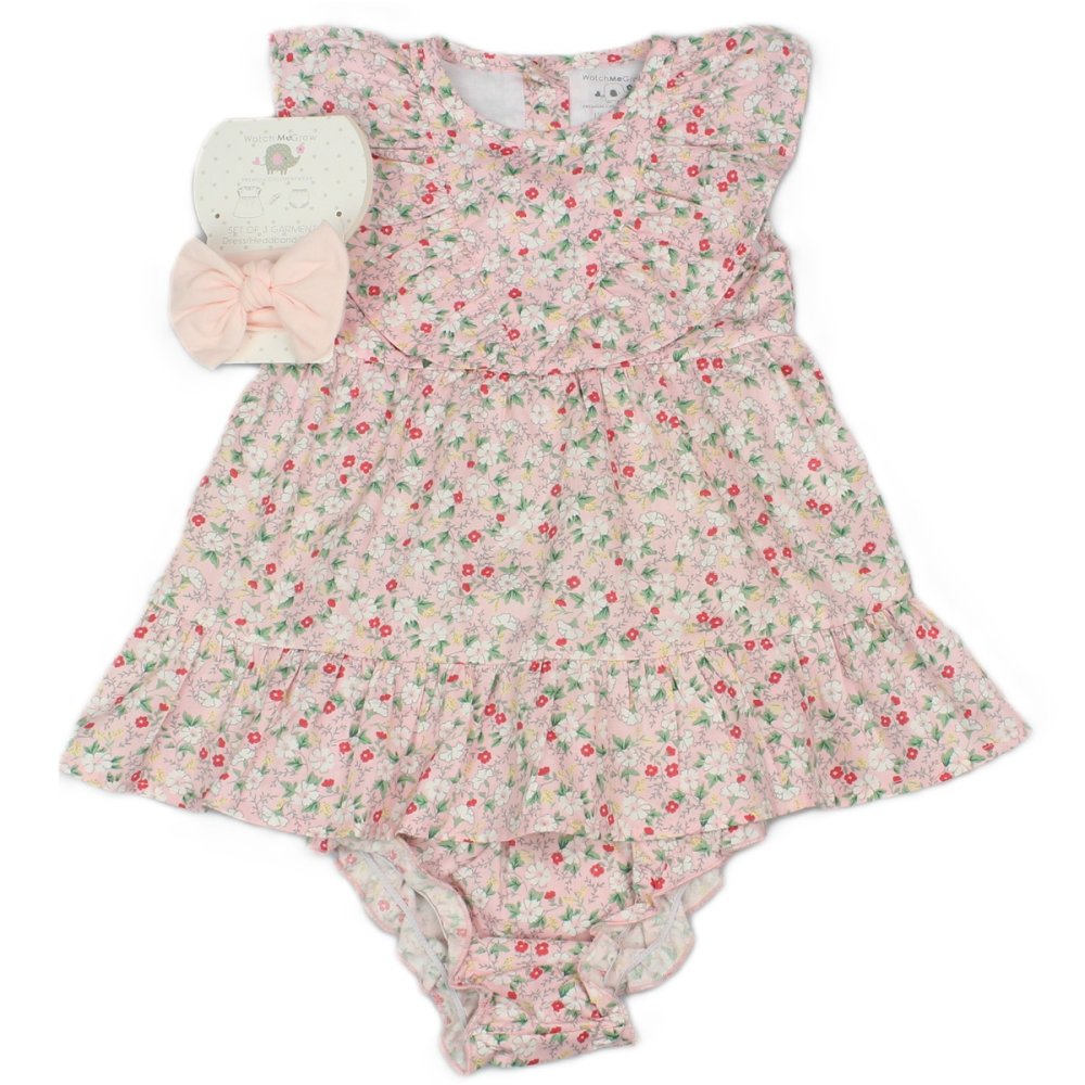 Baby Girls Dress & Headband