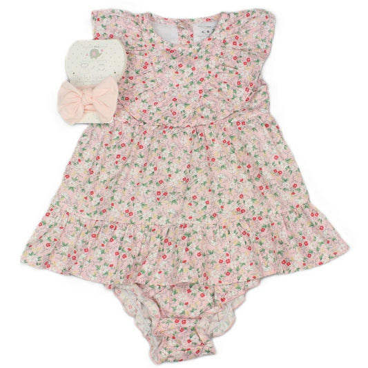 Baby Girls Dress & Headband