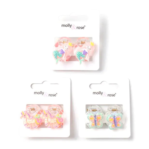 Set of 2 Motif Mini Clips