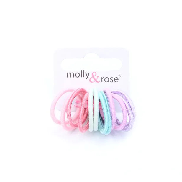 Set of 12 Pastel Elastics