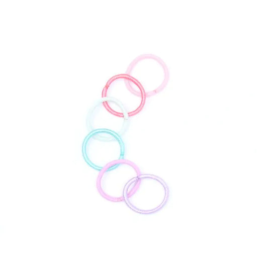 Set of 12 Pastel Elastics
