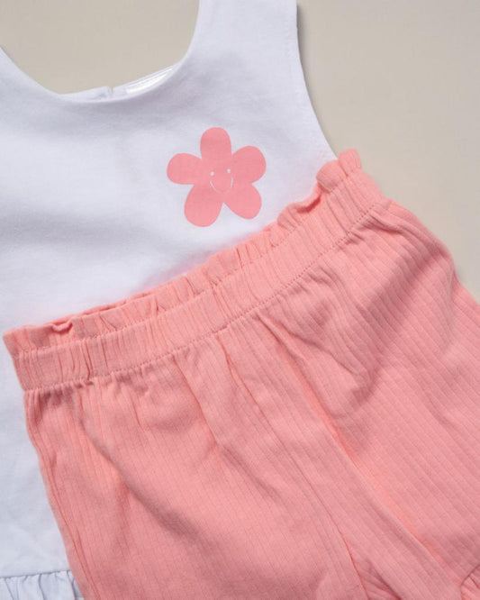 Baby Girls Shorts Outfit with Headband