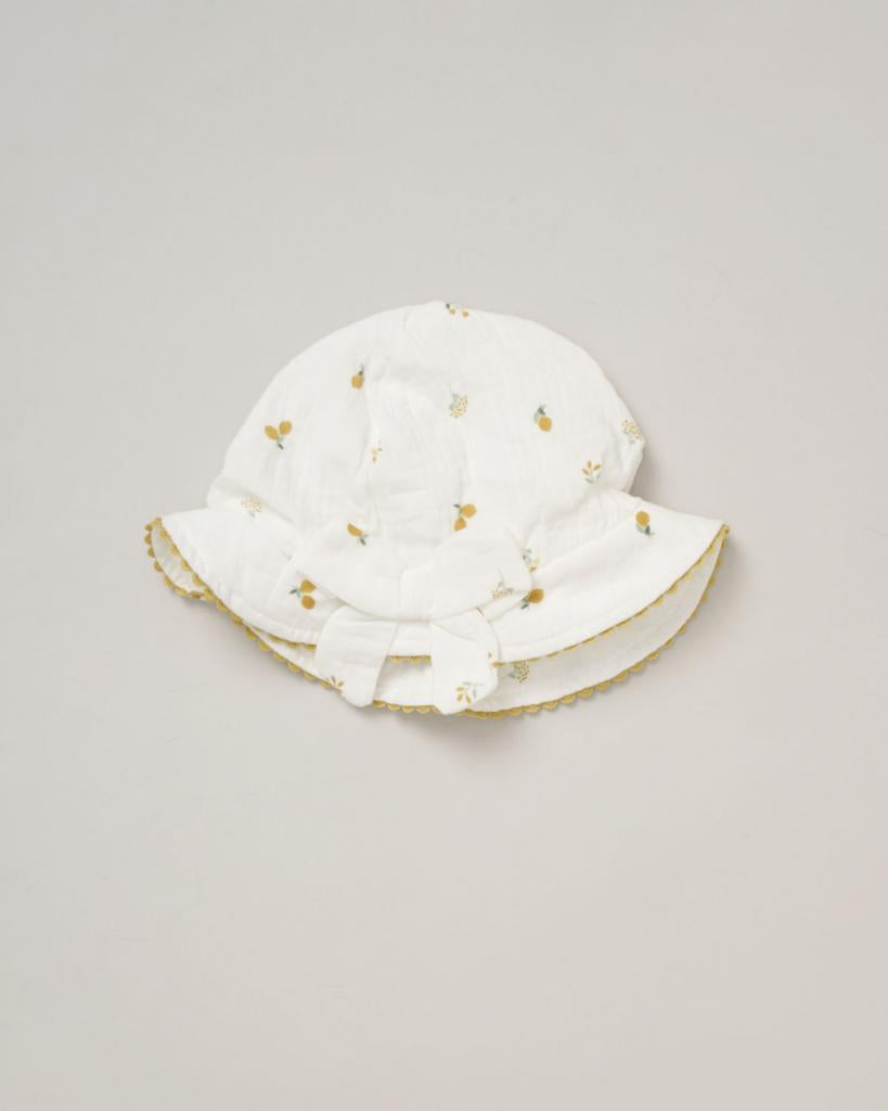 Baby Girls Lemon Romper & Hat