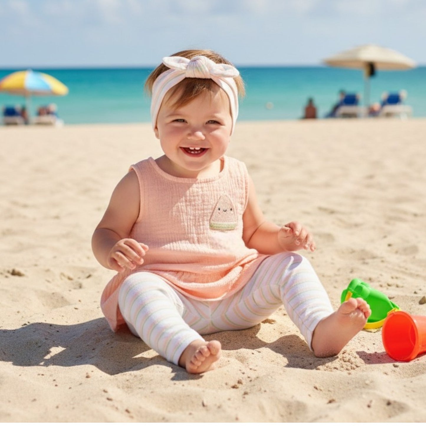 Baby Girls Watermelon Outfit