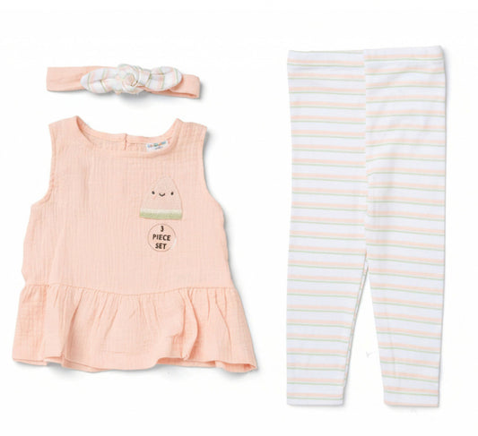 Baby Girls Watermelon Outfit