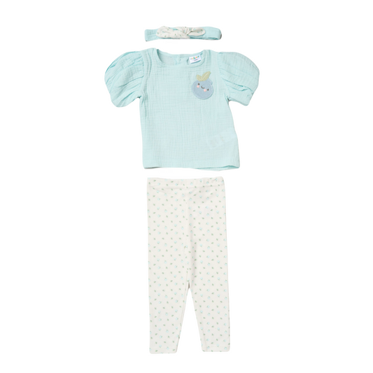 Baby Girls Blueberry Outfit