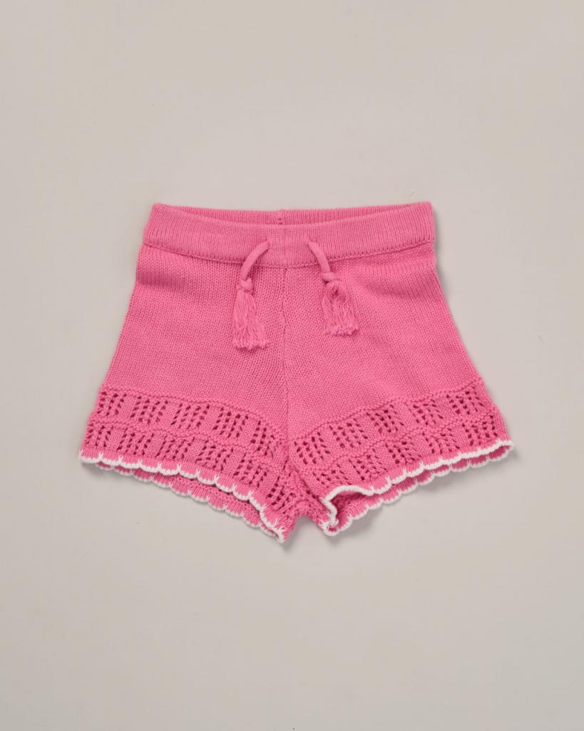 Girls Cotton Knit Outfit with Headband