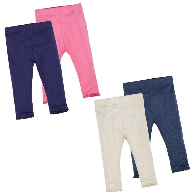 Baby Girls Twin Pack Leggings