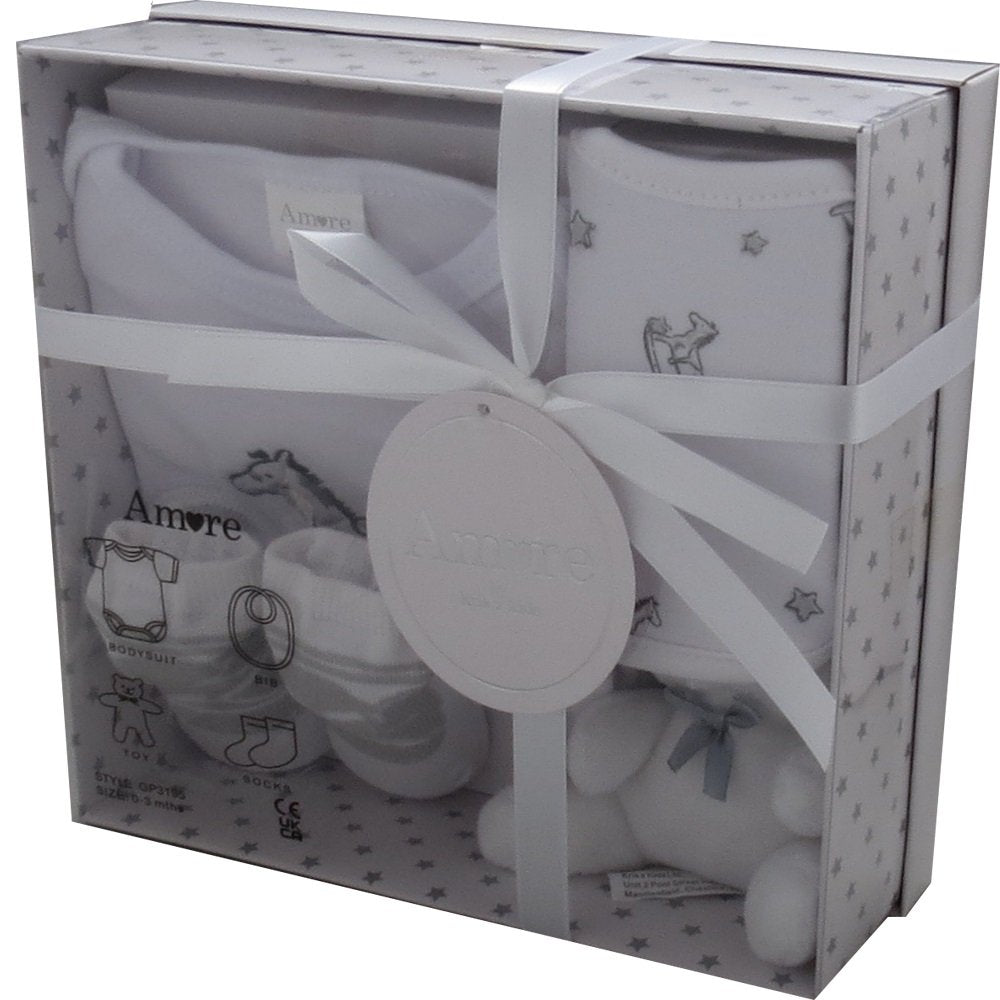 White 4 Piece Gift Box