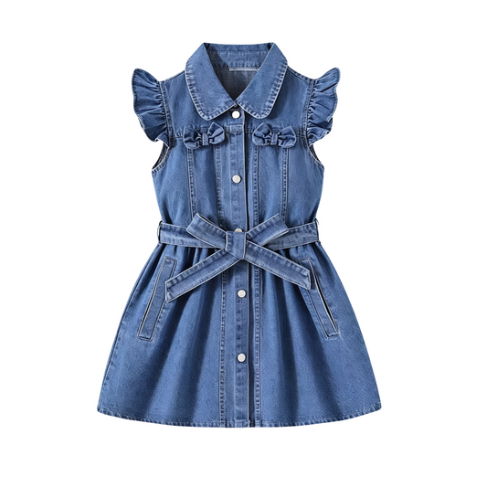 Girls Denim Dress