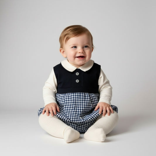 Baby Boys Romper & T-shirt Outfit
