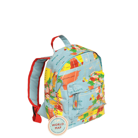 Mini World Map Backpack