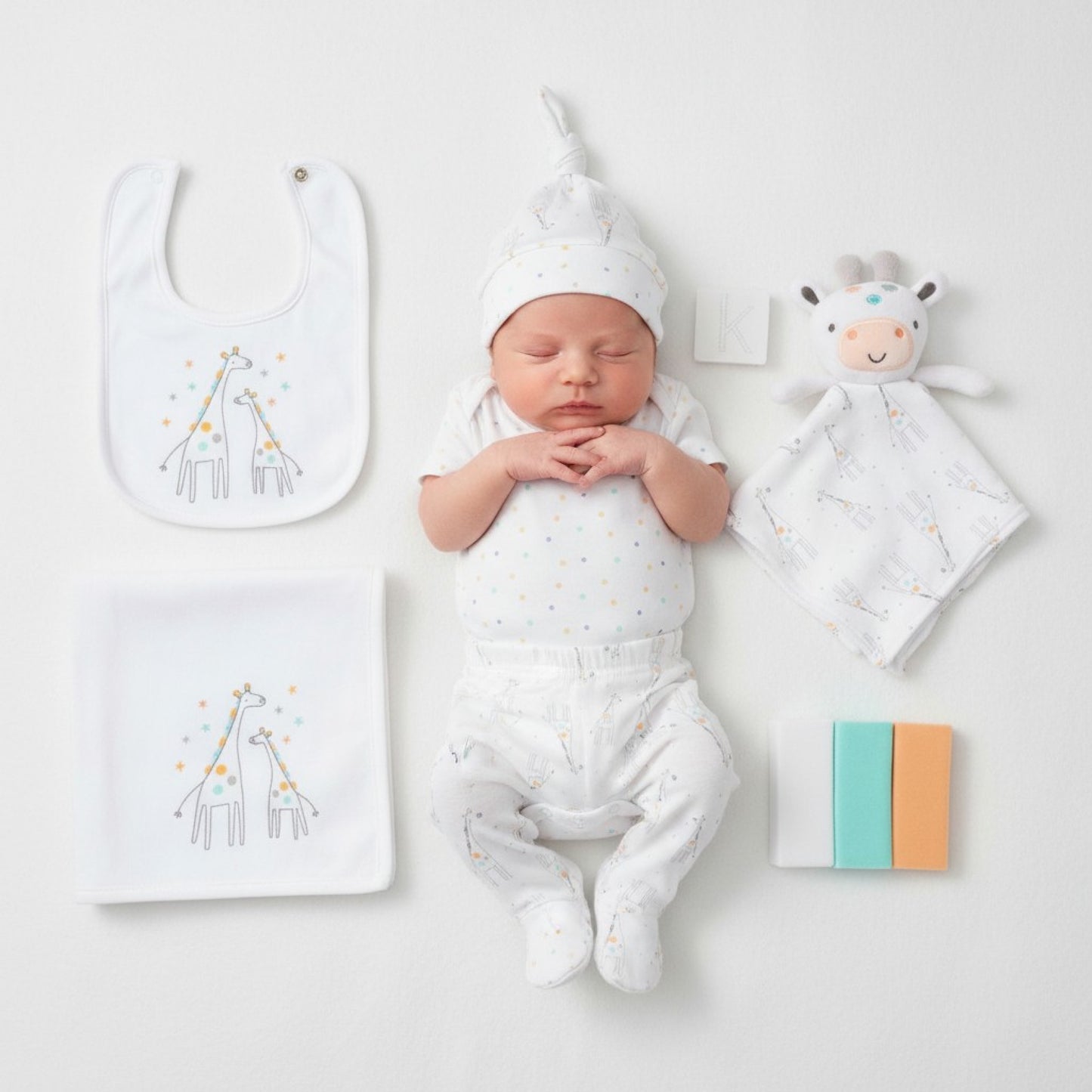 Baby Giraffe 10 Piece Gift Set