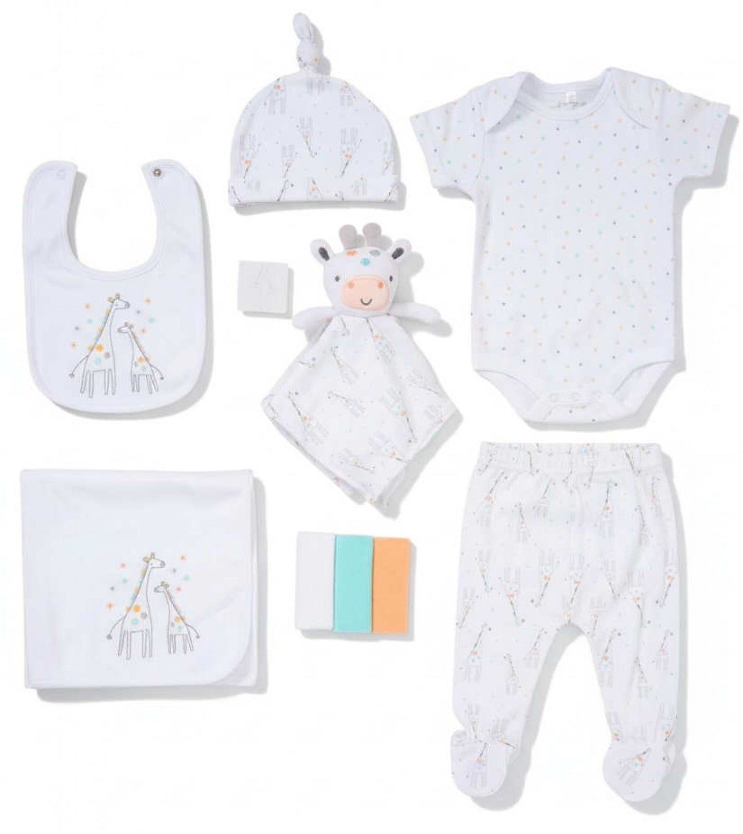 Baby Giraffe 10 Piece Gift Set