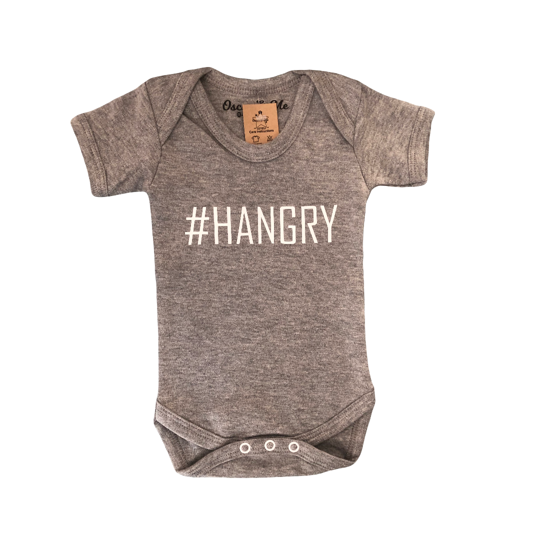 Baby #Hangry Bodysuit