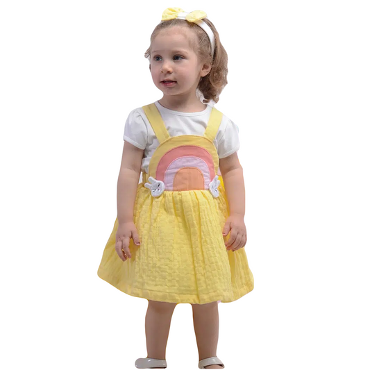 Baby Girls Rainbow Dress