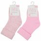 Baby Girls Triple Pack Turnover Socks