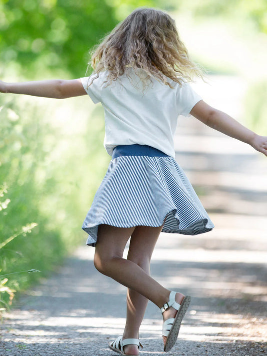 Girls Organic Skater Skirt