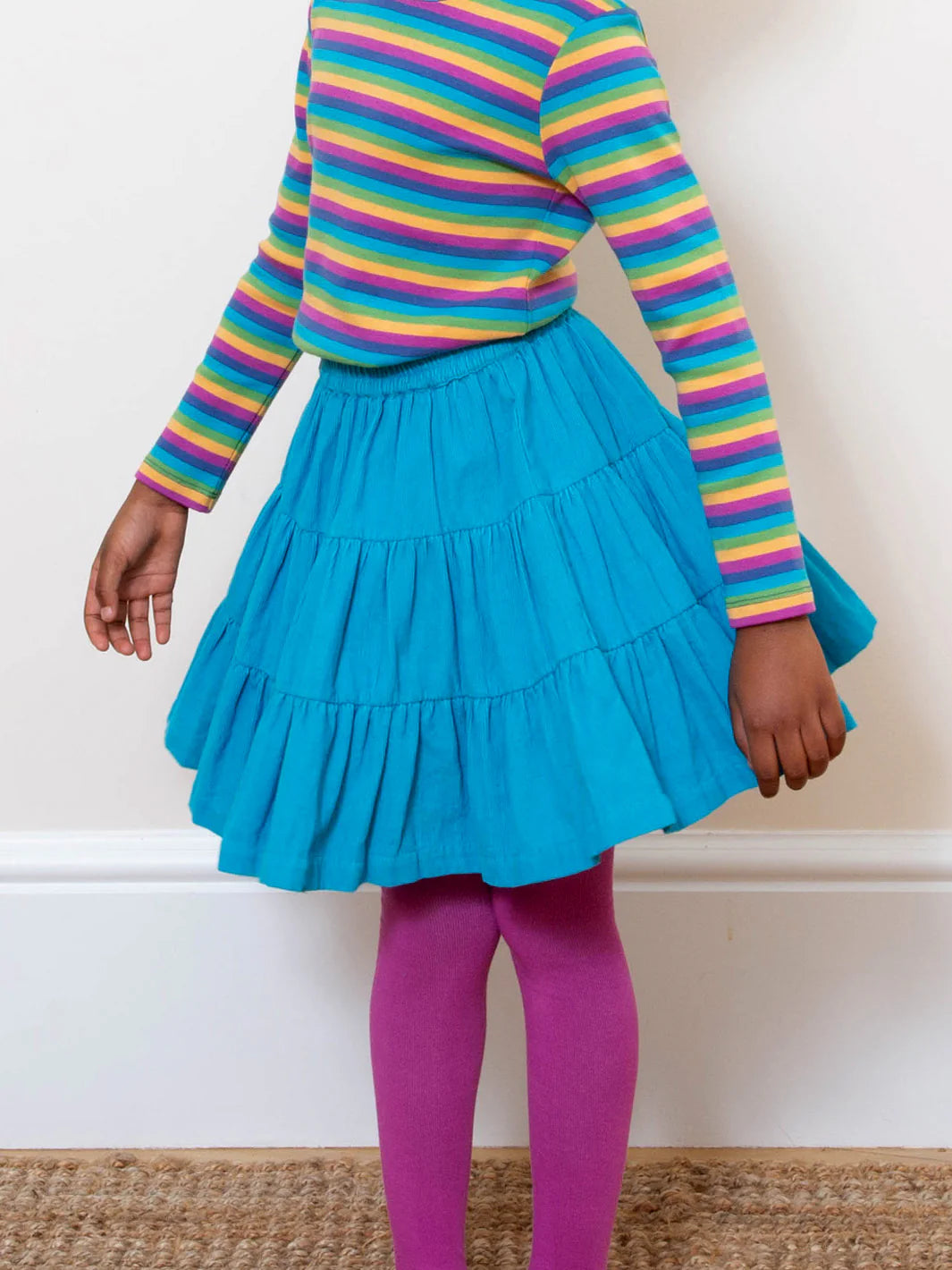 Girls Organic Twirly Skirt