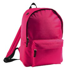 Plain Pink Backpack