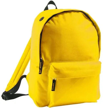 Plain Yellow Backpack