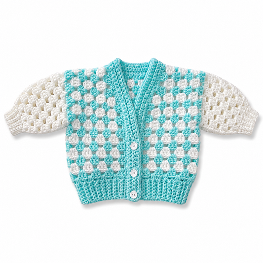 Hand Crocheted Cardigan