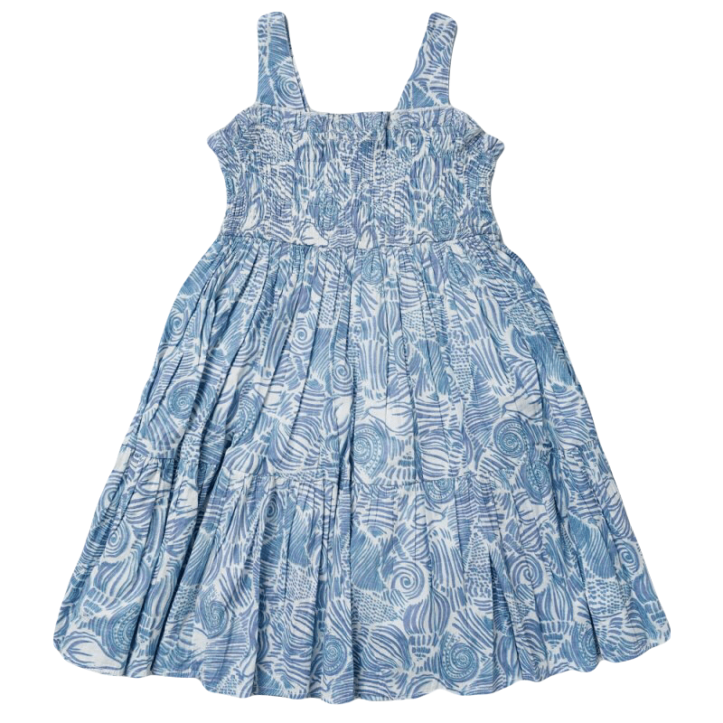 Girls Shell Print Smock Dress | Oscar & Me | Baby & Children’s Clothing & Accessories