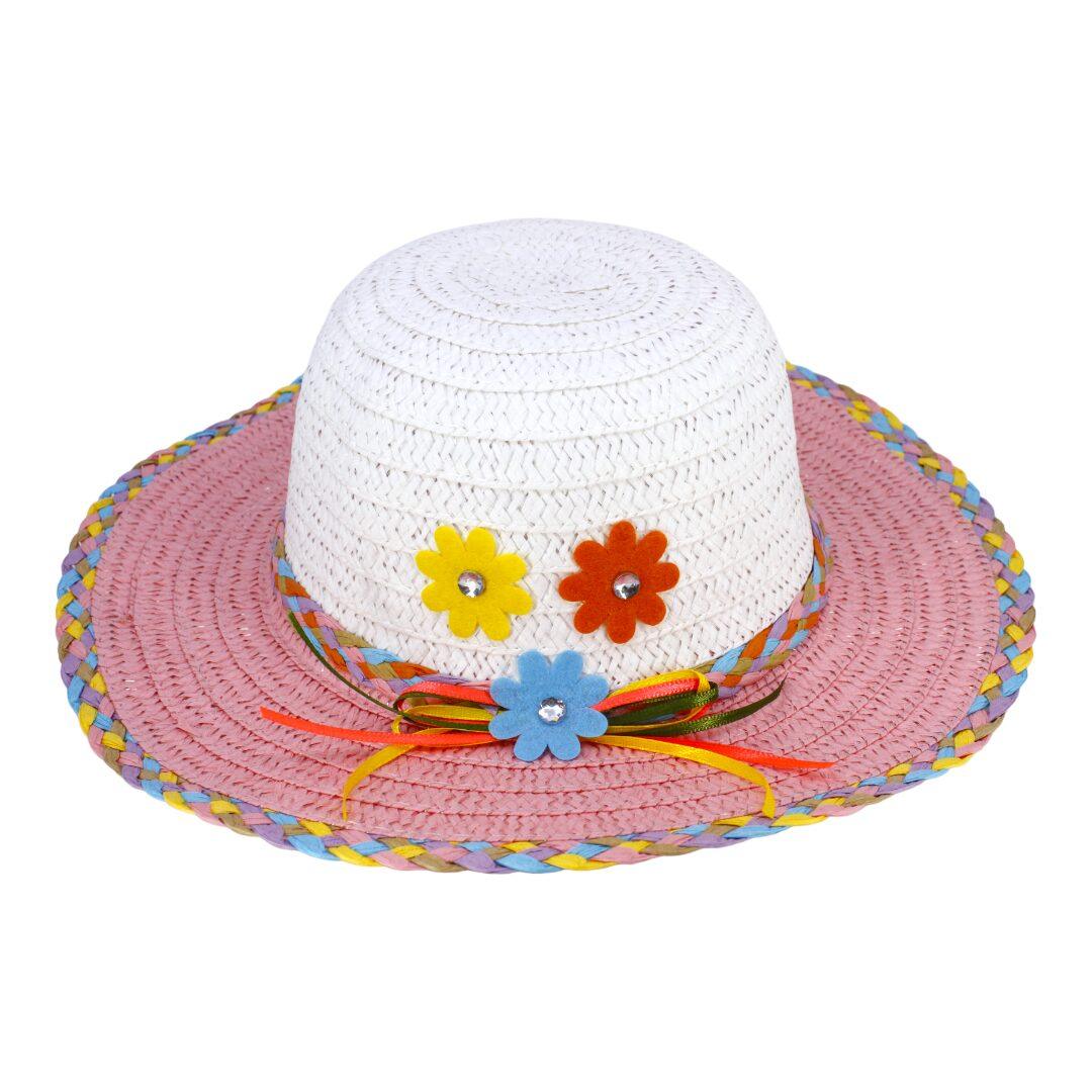 Raffia Flower Sun Hat | Oscar & Me | Baby & Children’s Clothing & Accessories