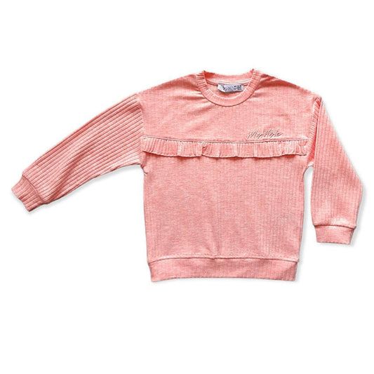 Girls Ribbed Long Sleeve Top | Oscar & Me | Baby & Children’s Clothing & Accessories