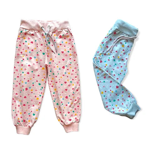 Girls Heart Print Jog Pants | Oscar & Me | Baby & Children’s Clothing & Accessories